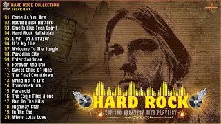 Hard Rock Music Greatest Hits 🔔Heavy Metal 80s 90s💖Nirvana Metallica Bon Jovi Guns N Roses ACDC [upl. by Rimat]