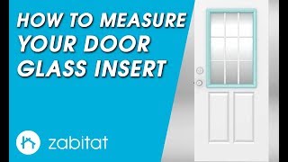 How to Measure Your Door for Replacement Door Glass Inserts [upl. by Ailed]