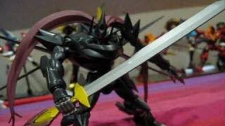 AFR  Code Geass Zangetsu Robot Damashii Figure Review [upl. by Intruoc]