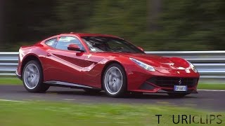 Laptime attempt Ferrari F12 Berlinetta 7m08s full lap [upl. by Kylander]