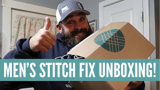 MEN’S STITCH FIX UNBOXING 2022  Stitch Fix for Men [upl. by Jayne]