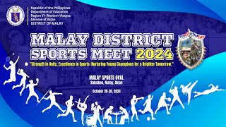 MALAY DISTRICT SPORTS MEET 2024 MALAY SPORTS OVAL BALUSBOS MALAY AKLAN OCTOBER 28 2024 [upl. by Nilyac]