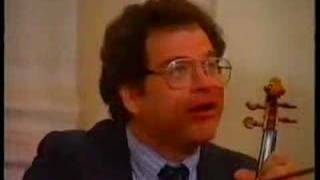 Itzhak Perlman Master Class [upl. by Nnylatsirk]