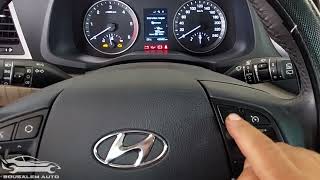 Hyundai tucson II  comment réinitialisé service entretien  برمجة وقت وجوب الصيانة [upl. by Sitruc15]