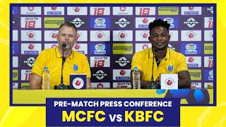 MCFC vs KBFC  ISL 11  PreMatch Press Conference  Kerala Blasters [upl. by Akinej]