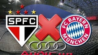 SÃO PAULO x BAYERN DE MUNIQUE  PES 2013 [upl. by Yentiw]