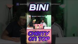 BINI  Cherry On Top  REACTION shorts bini cherryontop reactionvideo [upl. by Nwahsauq]