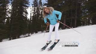 SNOWMOTION 2023 SKI TIP UPPER LOWER BODY SEPARATION [upl. by Ardnosak]