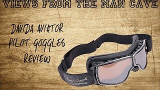 Davida Aviator Pilot T2 Goggles Review [upl. by Nivag]