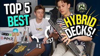 Top 5 BEST Hybrid Decks street and park [upl. by Blaze]