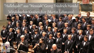 Windsbacher Knabenchor Martin Lehmann  quotHallelujahquot aus quotMessiahquot G F Händel Ansbach 2018 [upl. by Irrehs]