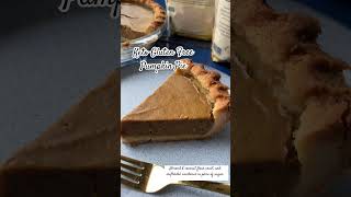 Keto Gluten Free Pumpkin Pie glutenfreeketopie pumpkinpie ketopie glutenfreepie yummy [upl. by Landing430]