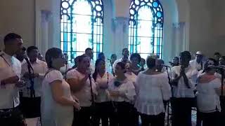 Coro Arquidiocesano de Panamá Tamborera a Santa María la Antigua [upl. by Bettina]