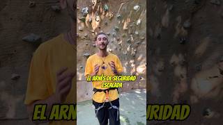 🧐¿Qué es un arnés de seguridad y cómo se utiliza climbing arnes seguridad tips shorts [upl. by Alvinia]