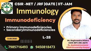 Immunodeficiency  Primary amp Secondary immunodeficiencies  Immunologygenesisinstitute [upl. by Jordison913]