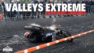 Valleys Extreme Enduro Carnage Epic Hard Enduro Fails and Crashes [upl. by Cenac]