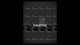 Fake Caustics In Blender blender3d blender animation 3d tutorial 3danimation [upl. by Auqeenwahs]