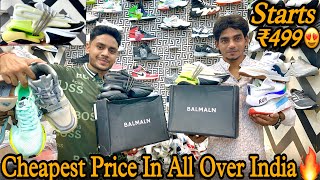 Cheapest 7A Quality Shoes In Kolkata  Balmain Shoes  Kolkata Shoes Market  Black amp White  ₹499😍 [upl. by Akemehc]