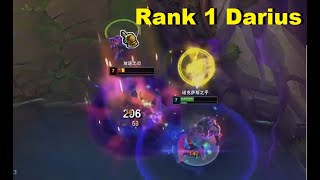 Rank 1 Darius CN Vs Riven Master [upl. by Eirrol]