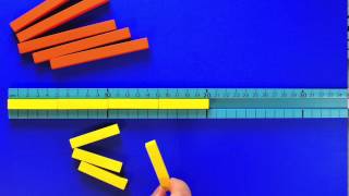 Extract from Exploring Numbers Through Cuisenaire Rods Step Counting with Cuisenaire Rods [upl. by Oriel]