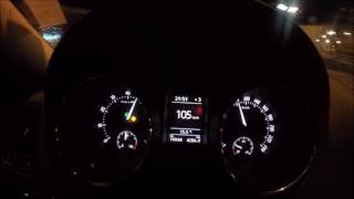 SKODA YETI OUTDOOR 18 TSI 160 hp  Acceleration 0100kph  060mph [upl. by Terrena108]