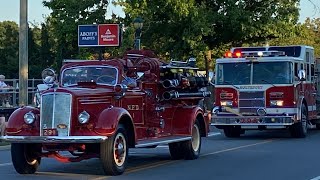 Fire Department parade LongIsland NewYork [upl. by Irakab463]