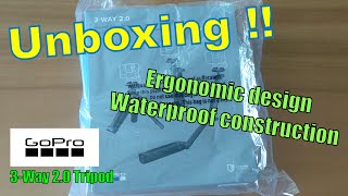 Unboxing GoPro 3Way 20 Tripod [upl. by Naliorf]