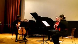 Nicole Chamberlain Movement for flute clarinet cello and piano [upl. by Jobey]