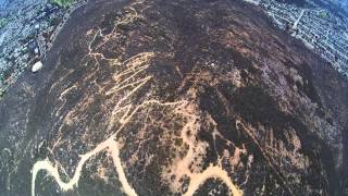 cowles mountain aerial view san diego ca [upl. by Ronoel]