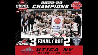 2023 USPHL Elite National Championship Video [upl. by Eniahpets31]