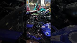 Yamaha R15S Black amp Blue with offers  TechTravelTelugu [upl. by Jurkoic]