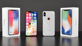 Apple iPhone X Unboxing amp Review All Colors [upl. by Onej]