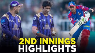 PSL 9  2nd Innings Highlights  Quetta Gladiators vs Karachi Kings  Match 22  M2A1A [upl. by Purington817]