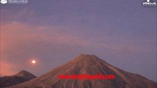 UFO Over Colima Volcano Makes Hard Right Turn UFO Sightings Daily [upl. by Enaled]