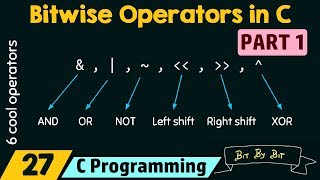 Bitwise Operators in C Part 1 [upl. by Eizzo276]