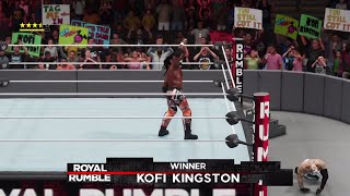 WWE 2K18 Kofi Kingston In A Requested Royal Rumble Match [upl. by Cos]