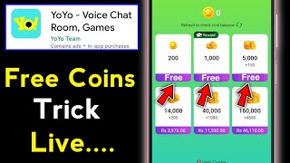 YoYo App Free Coins  YoYo App K Coins Free Ma Increase Kaise Kare [upl. by Eleazar]