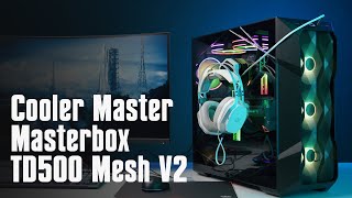 CM Masterbox TD500 Mesh V2 GEM recenzija [upl. by Hungarian]