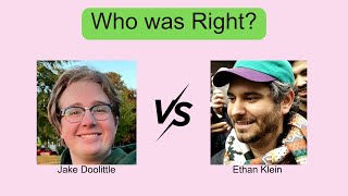 Jake Doolittle vs Ethan Klein H3H3 Who was Right [upl. by Nonnac902]