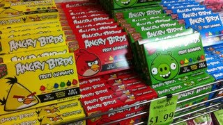 quotAngry Birdsquot Merchandise  Angry Birds Fruit Gummies [upl. by Watkins]