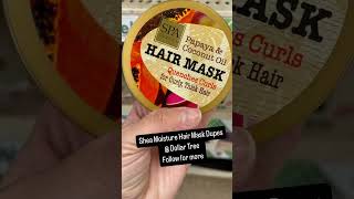 YOU NEED THIS DUPE FOR SHEA MOISTURE  DOLLAR TREE dollartree dupes [upl. by Ruomyes]