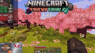 Minecraft 121  Ryzen 5 4600g  16GB  1080p  2024  relaxing gameplay no commentary [upl. by Dlopoel]