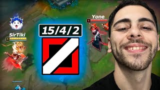 El MEJOR COUNTER de YONE  Darius vs Yone MID 1542 Full Game  SirTiki [upl. by Longmire]