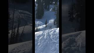 130ft Backcountry Jump 🤯 Shorts [upl. by Ellimaj]