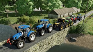 tractor run  fs22 [upl. by Onairot284]