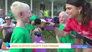 Celebrating Clinton County Fair Parade Scott Credit Union and KSDK in Carlyle Illinois [upl. by Siana]