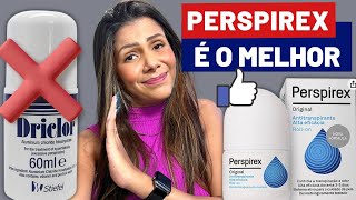 PERSPIREX É MELHOR QUE DRICLOR  O QUE FAZER PARA AXILA NÃO ESCURECER  SOLUÇÃO PARA HIPERIDROSE [upl. by Eatnom]