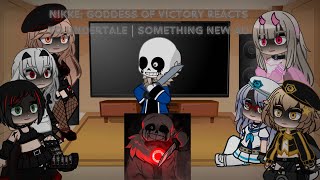 Nikke Goddess Of Victory reacts to Undertale  CARBON animation  Killer Sans AU  Part 1 [upl. by Jenica560]