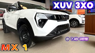 Mahindra 3XO MX1 Base Model Review  Mahindra XUV 3XO Base Model 2024 ✅ [upl. by Isaacson]