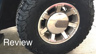 BFGoodrich AllTerrain KO2 Tires Use and Thoughts 2008 Hummer H2 [upl. by Eima731]